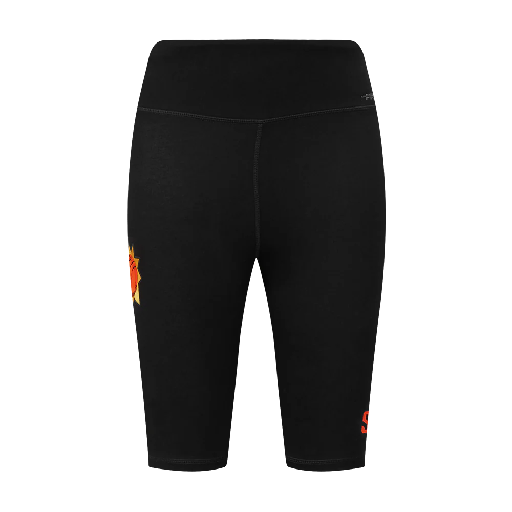 NBA PHOENIX SUNS CLASSIC WOMEN'S COTTON BIKE SHORT (BLACK) - Image 2