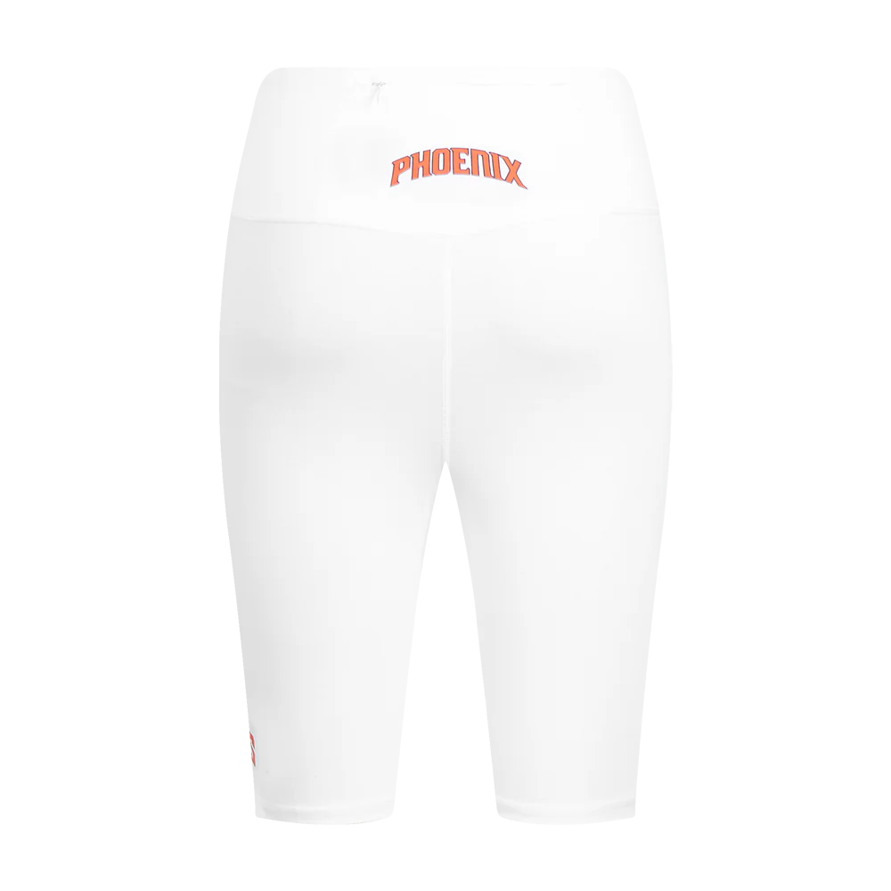 NBA PHOENIX SUNS CLASSIC WOMEN'S COTTON BIKE SHORT (WHITE) - Image 4