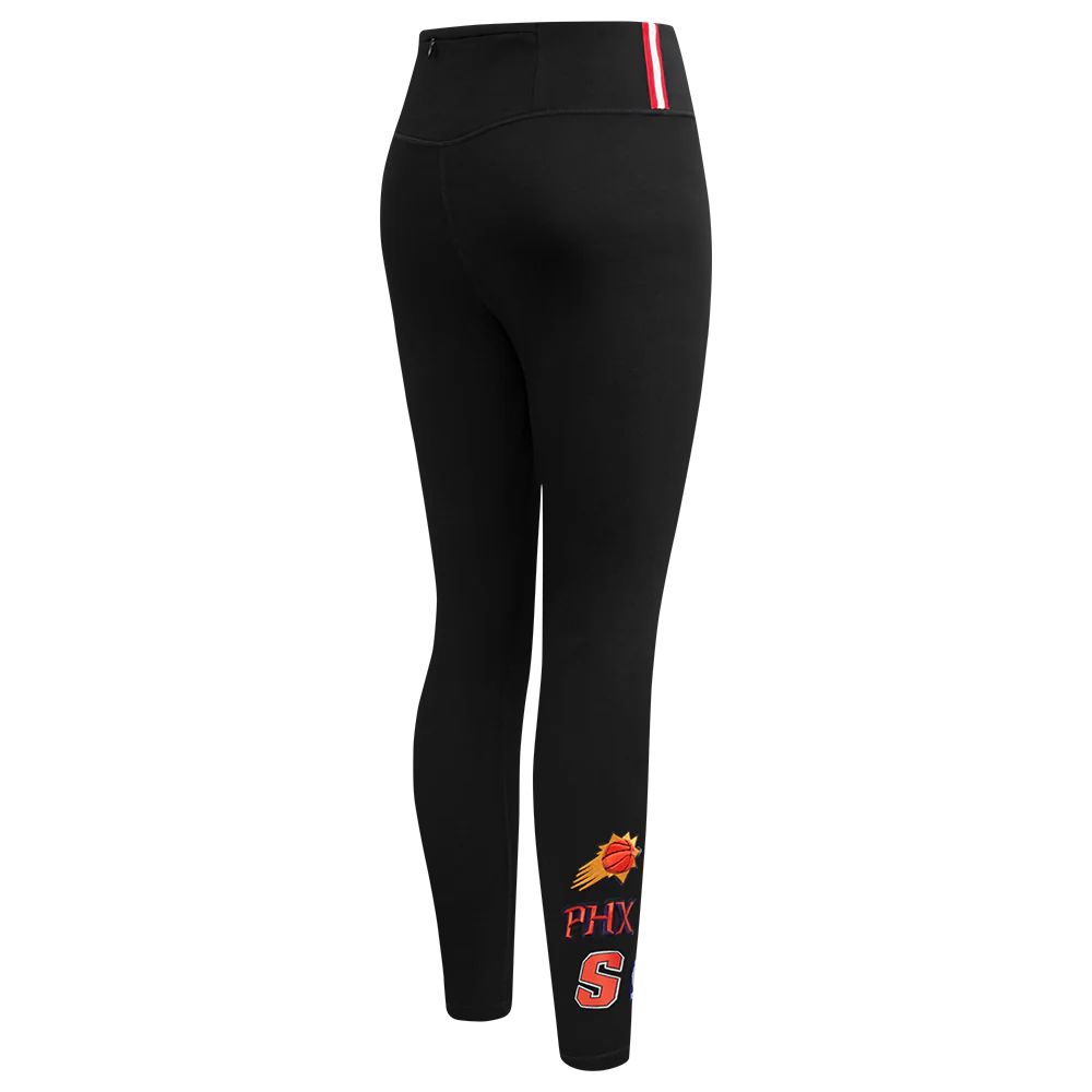 NBA PHOENIX SUNS RETRO CLASSIC WOMEN'S JERSEY LEGGING (BLACK) - Image 3