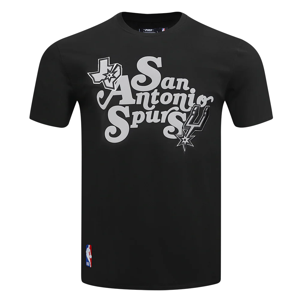 NBA SAN ANTONIO SPURS SOUVENIR MEN'S SJ TEE (BLACK) - Image 3