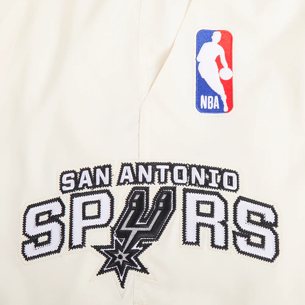 NBA SAN ANTONIO SPURS CLASSIC WOVEN MEN'S SHORT (EGGSHELL) - Image 5