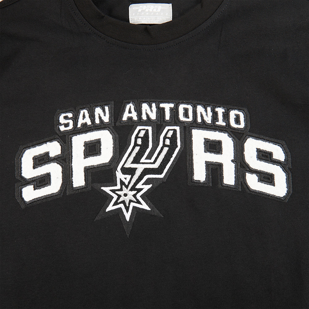 NBA SAN ANTONIO SPURS CLASSIC BIG BOYS SJ TEE (BLACK) - Image 5