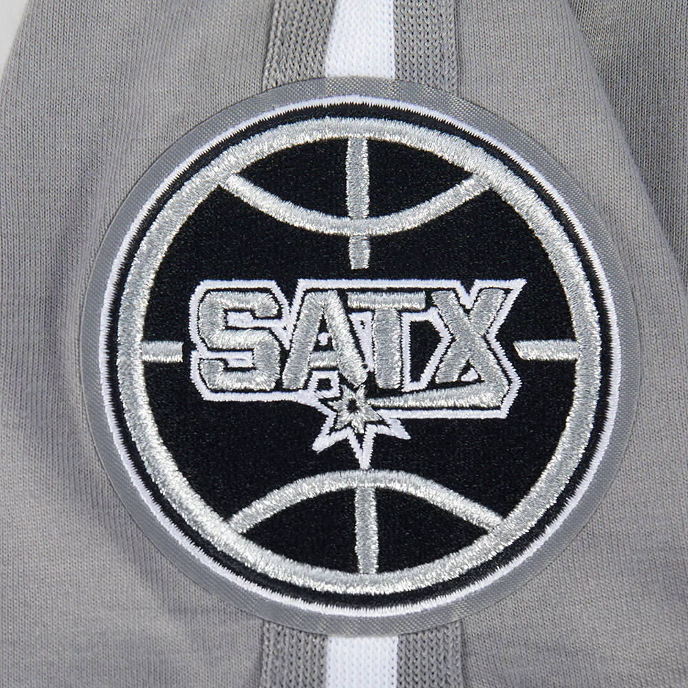 NBA SAN ANTONIO SPURS VICTOR WEMBANYAMA #1 CLASSIC PNN BIG BOY'S SS TAP (GRAY) - Image 5