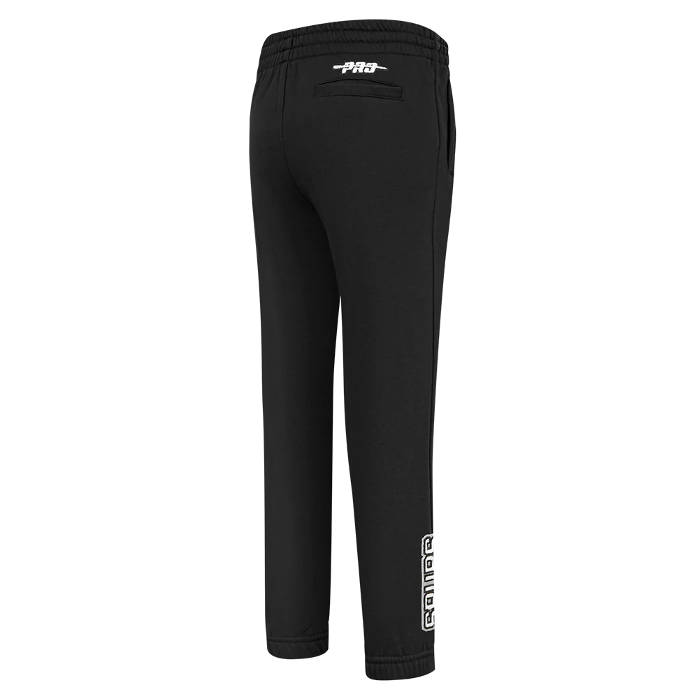 NBA SAN ANTONIO SPURS CLASSIC TODDLER BOYS FLC SWEATPANT (BLACK) - Image 3