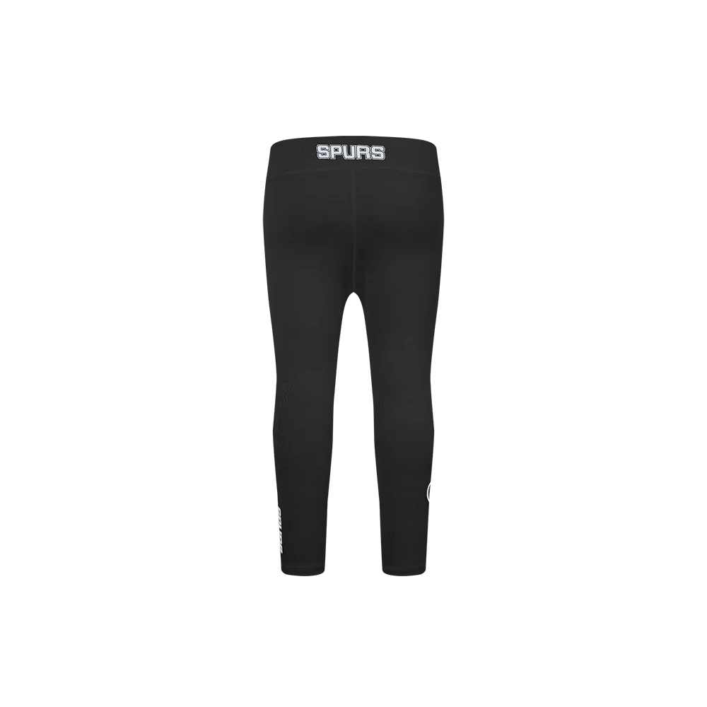 NBA SAN ANTONIO SPURS CLASSIC TODDLER GIRLS LEGGING (BLACK) - Image 4