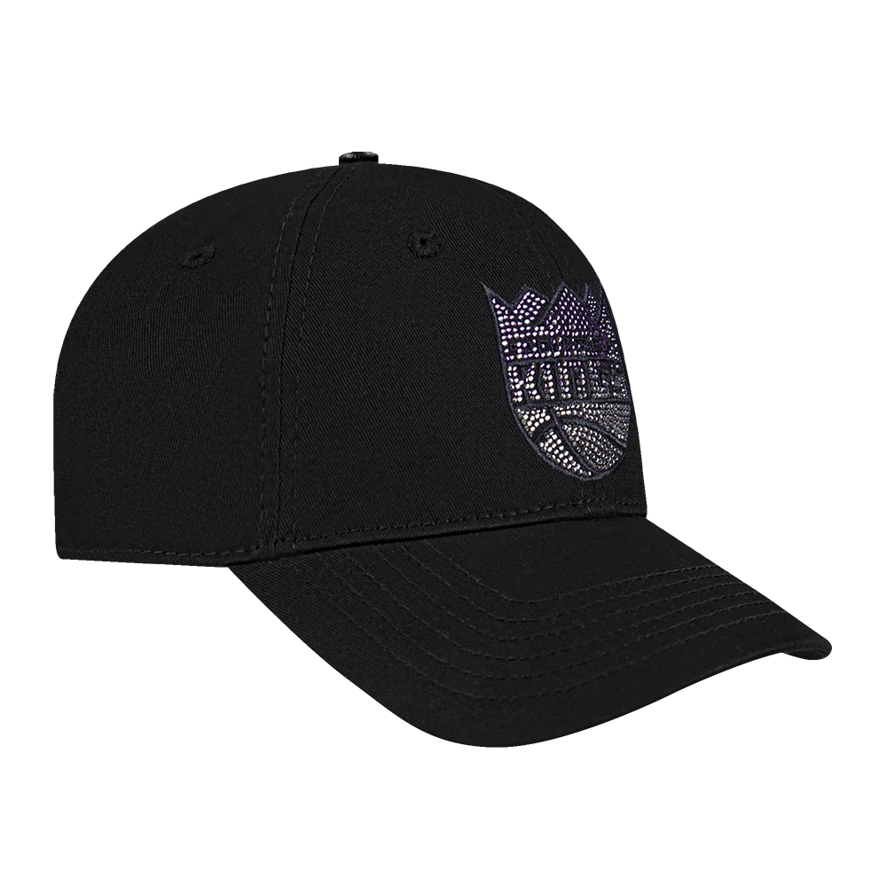 NBA SACRAMENTO KINGS JEWELS WOMEN'S DAD HAT (BLACK) - Image 5
