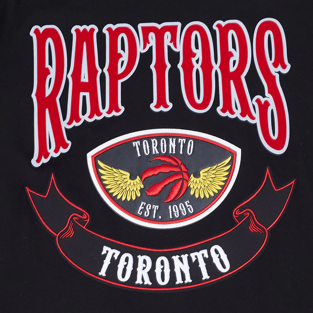 NBA TORONTO RAPTORS BORN FOR SPORT MEN'S SJ TEE (BLACK) - Image 5
