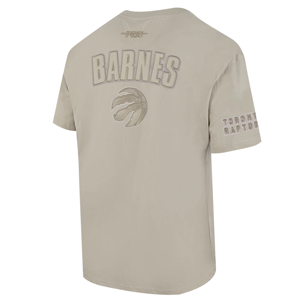 NBA TORONTO RAPTORS SCOTTIE BARNES #4 NEUTRAL PNN MEN'S CJ DROP SHOULDER TEE (TAUPE) - Image 4