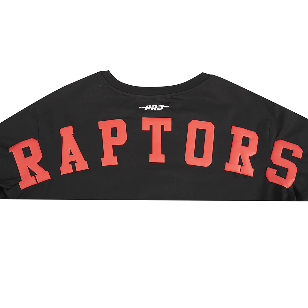 TORONTO RAPTORS WINGSPAN WOMEN'S SJ BOXY TEE (BLACK) - Image 5