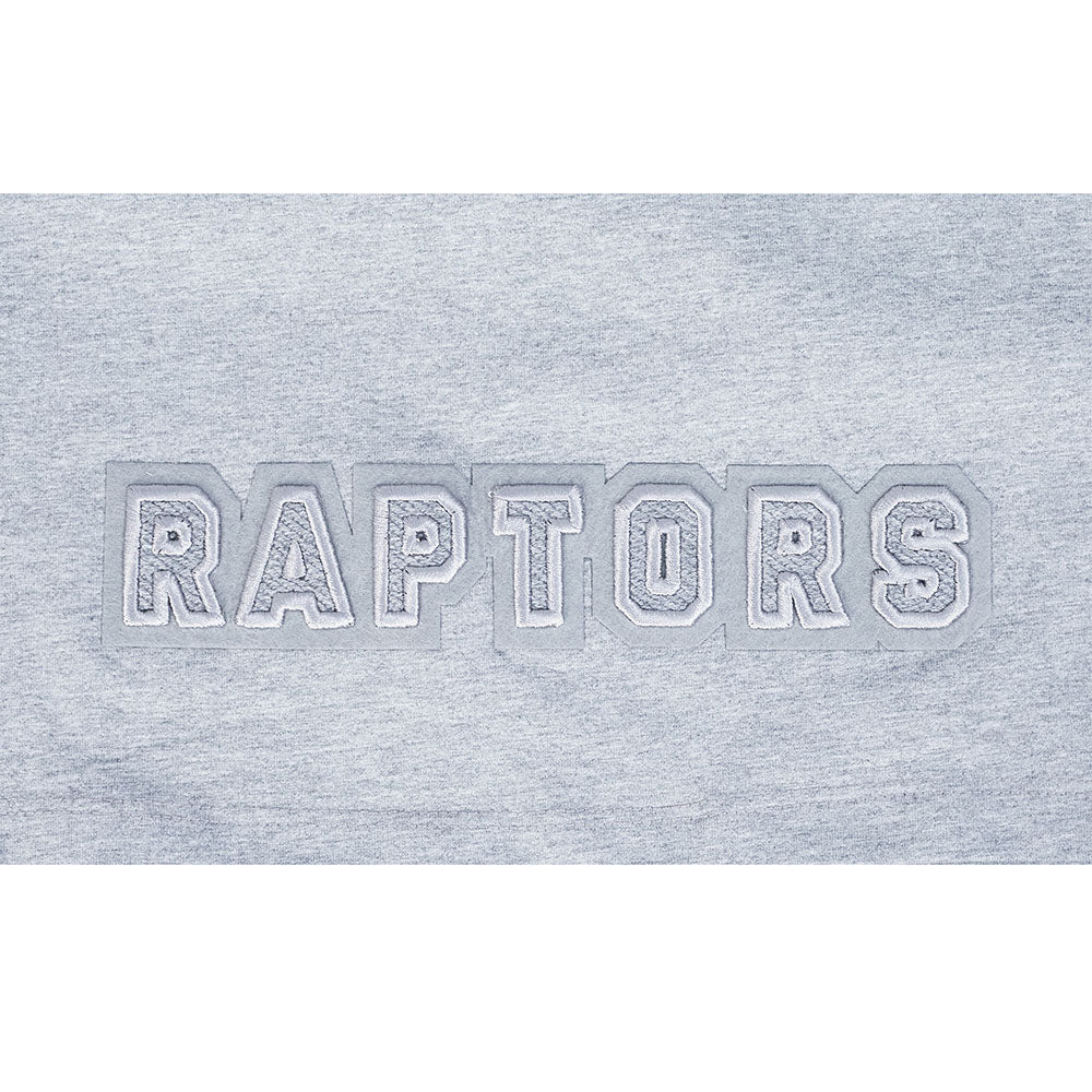NBA TORONTO RAPTORS REVERSE FRENCH TERRY WOMEN'S SJ BOXY TEE (DARK HEATHER GRAY) - Image 7