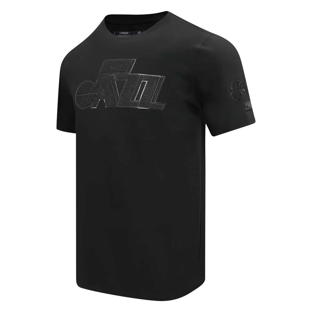 UTAH JAZZ TRIPLE BLACK MEN'S SJ TEE (TRIPLE BLACK) - Image 2
