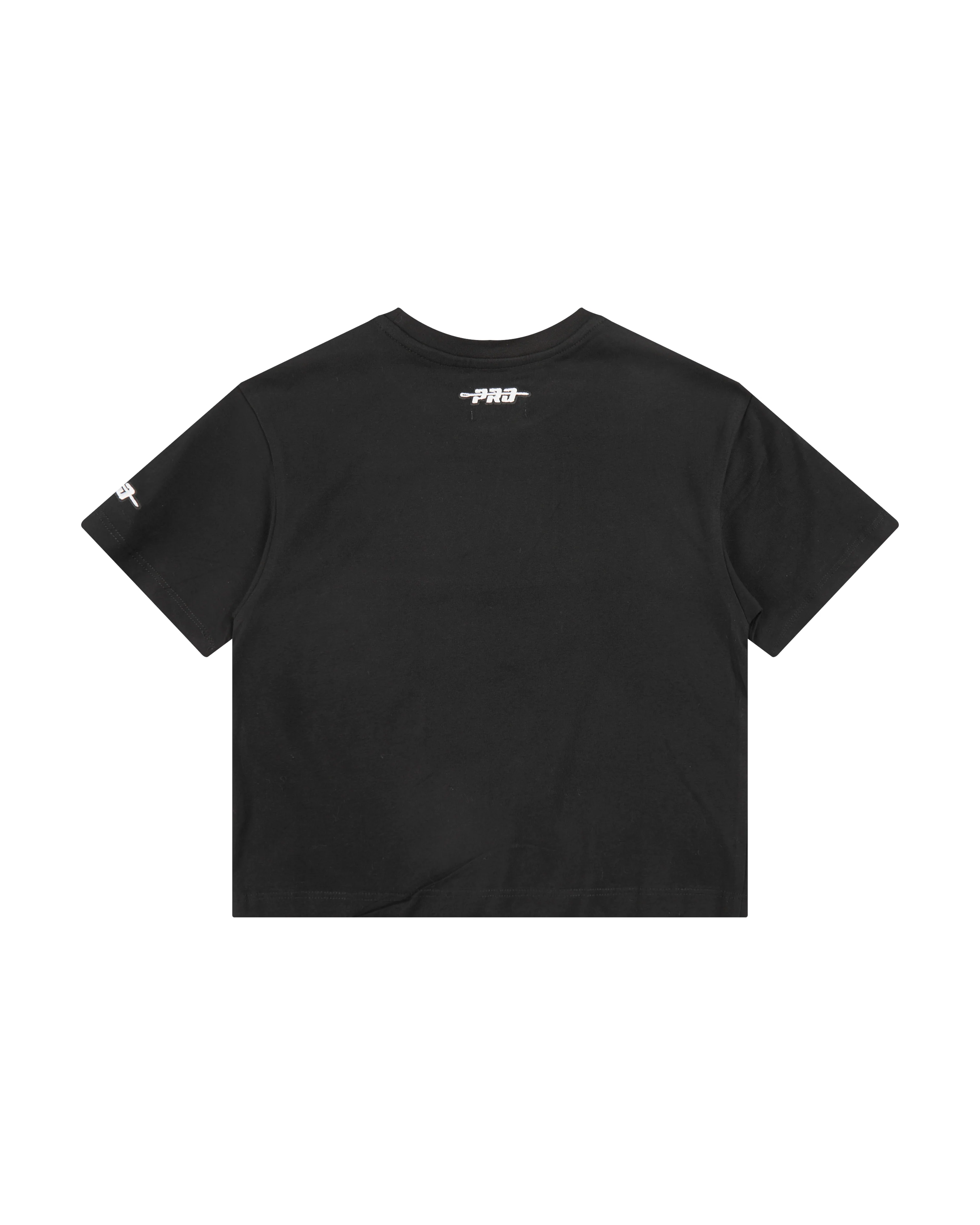 NBA UTAH JAZZ RETRO CLASSIC LITTLE GIRLS SHORT SLEEVE BOXY TEE (BLACK) - Image 4