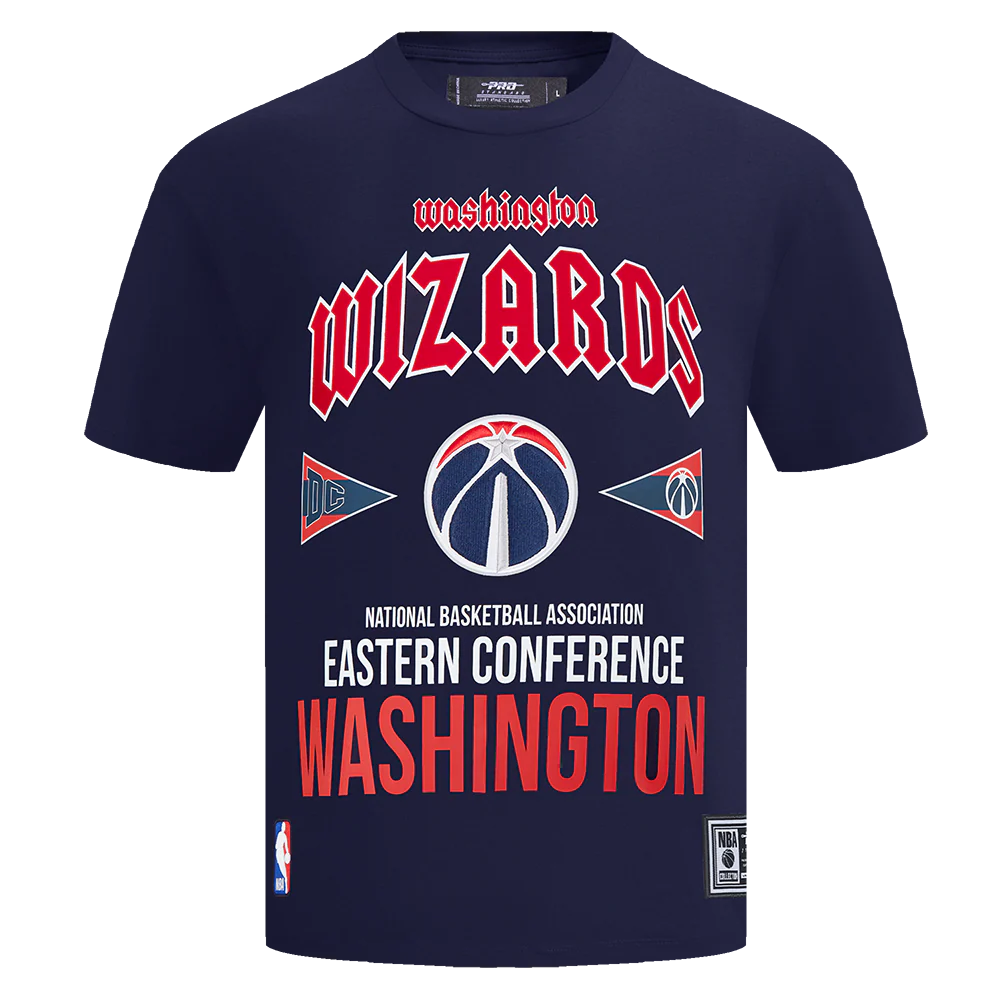 NBA WASHINGTON WIZARDS CITY TOUR CJ DROP SHOULDER TEE (MIDNIGHT NAVY)