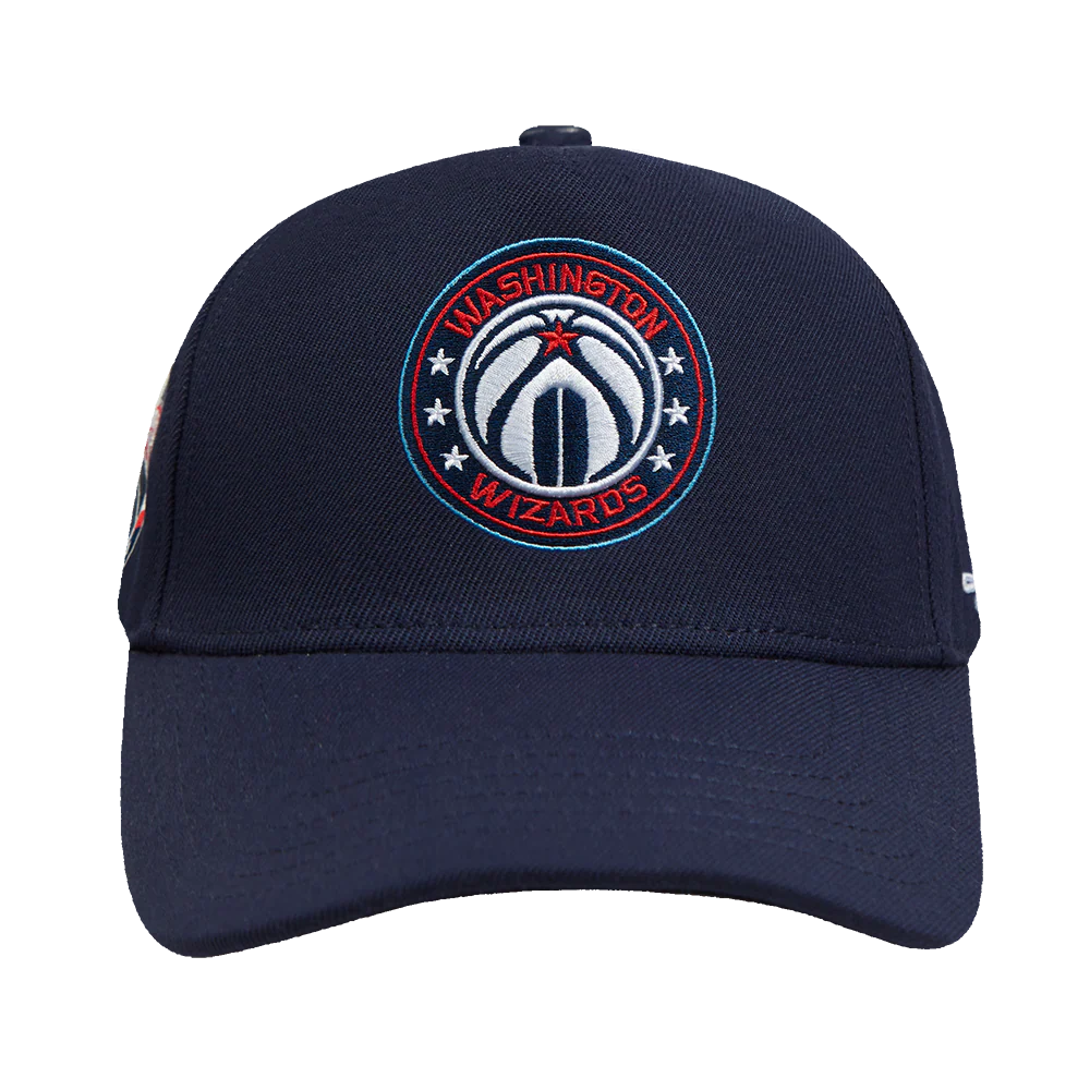 NBA WASHINGTON WIZARDS CITY EDITION 24-25 PINCH FRONT SNAPBACK HAT (MIDNIGHT NAVY)