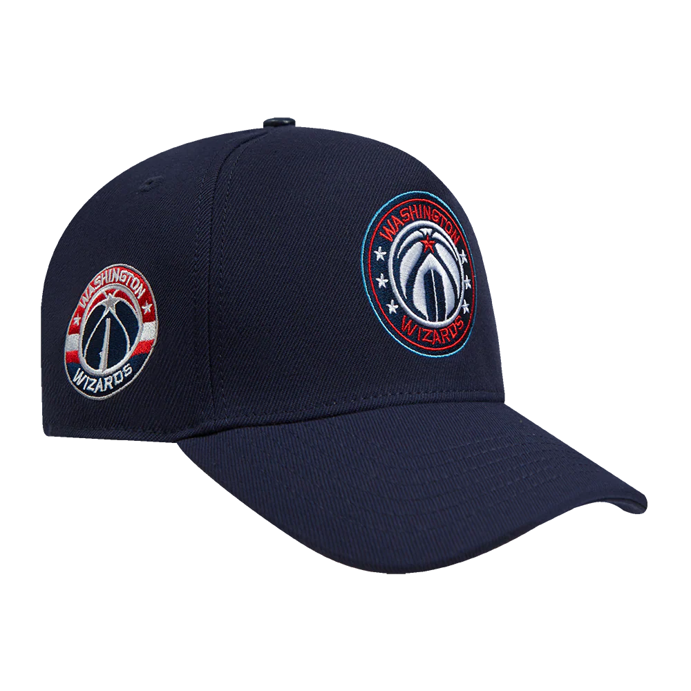 NBA WASHINGTON WIZARDS CITY EDITION 24-25 PINCH FRONT SNAPBACK HAT (MIDNIGHT NAVY) - Image 5