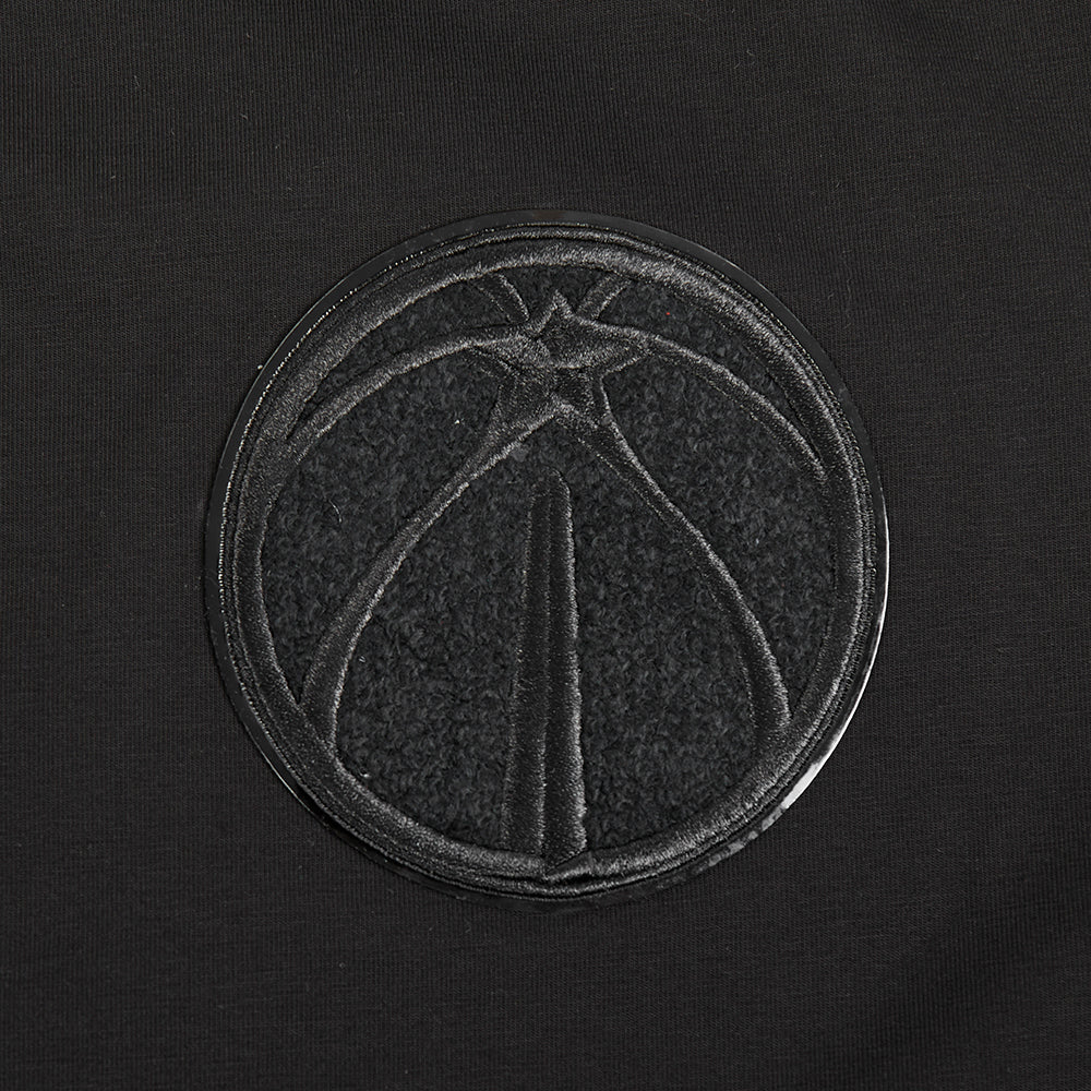 NBA WASHINGTON WIZARDS TRIPLE BLACK WOMEN'S SJ BOXY TEE (TRIPLE BLACK) - Image 6