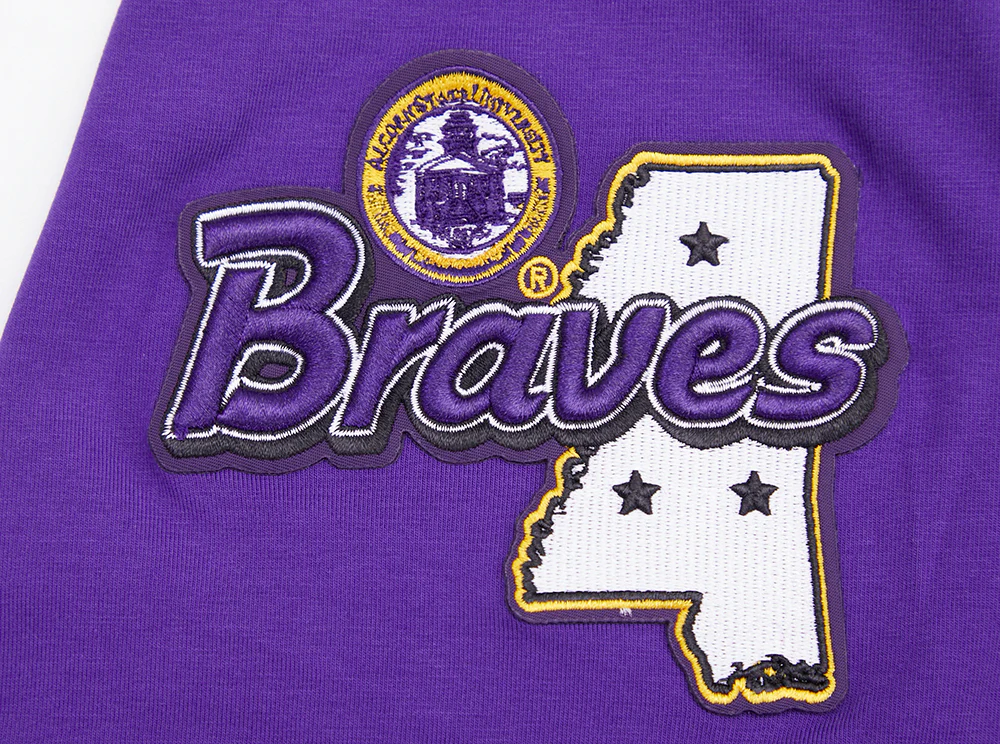 ALCORN STATE UNIVERSITY HOMECOMING SINGLE JERSEY MEN'S TEE (PURPLE) - Image 8