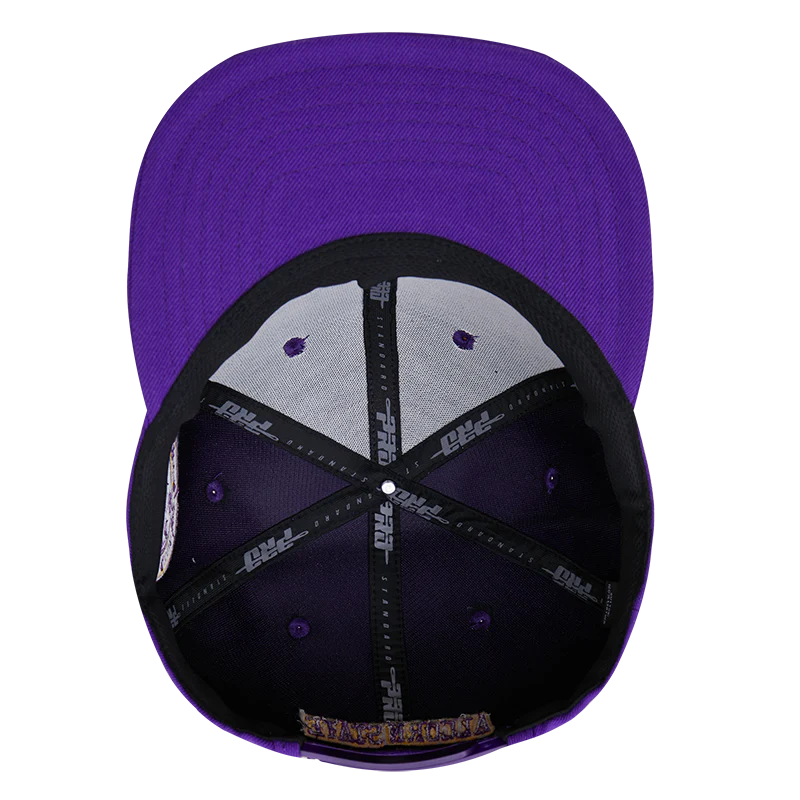 ALCORN STATE UNIVERSITY CLASSIC UNISEX WOOL SNAPBACK HAT (PURPLE) - Image 5