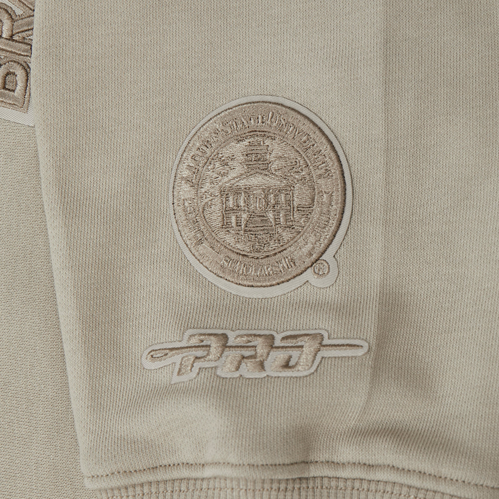 COLLEGE ALCORN STATE UNIVERSITY WINGSPAN WOMEN'S FLC CREWNECK (TAUPE) - Image 8