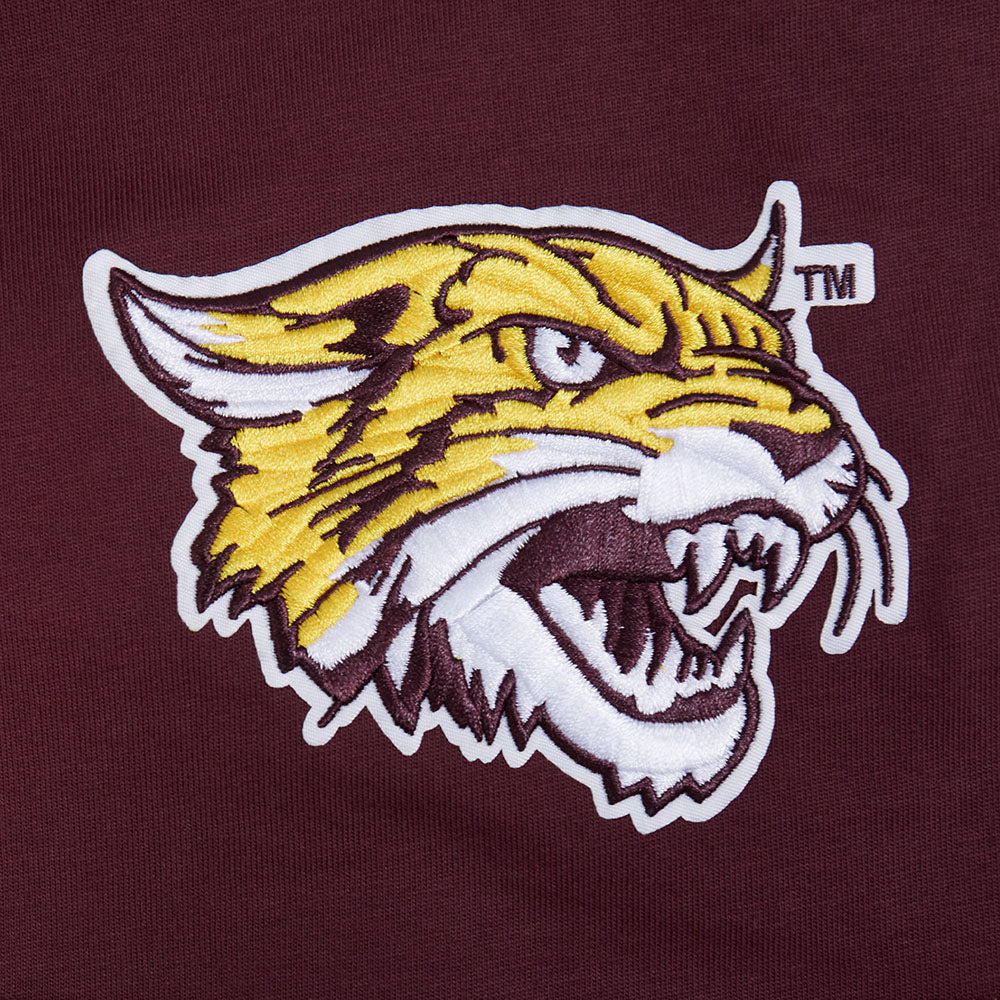 BETHUNE-COOKMAN UNIVERSITY WINGSPAN MEN'S CJ DROP SHOULDER TEE (WINE) - Image 7