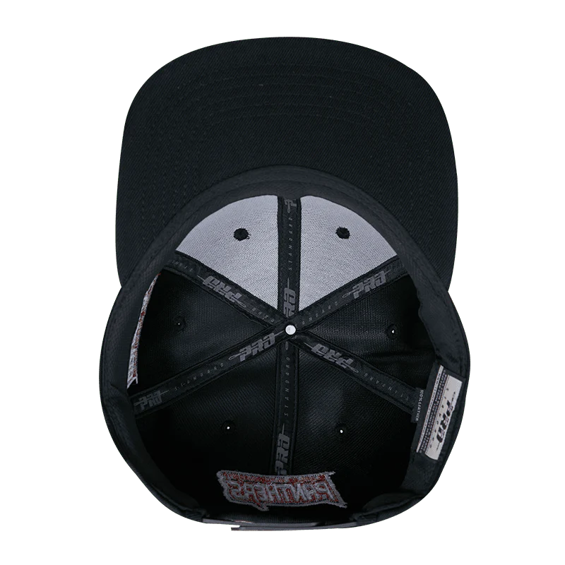 CLARK ATLANTA UNIVERSITY CLASSIC UNISEX WOOL SNAPBACK HAT (BLACK) - Image 5