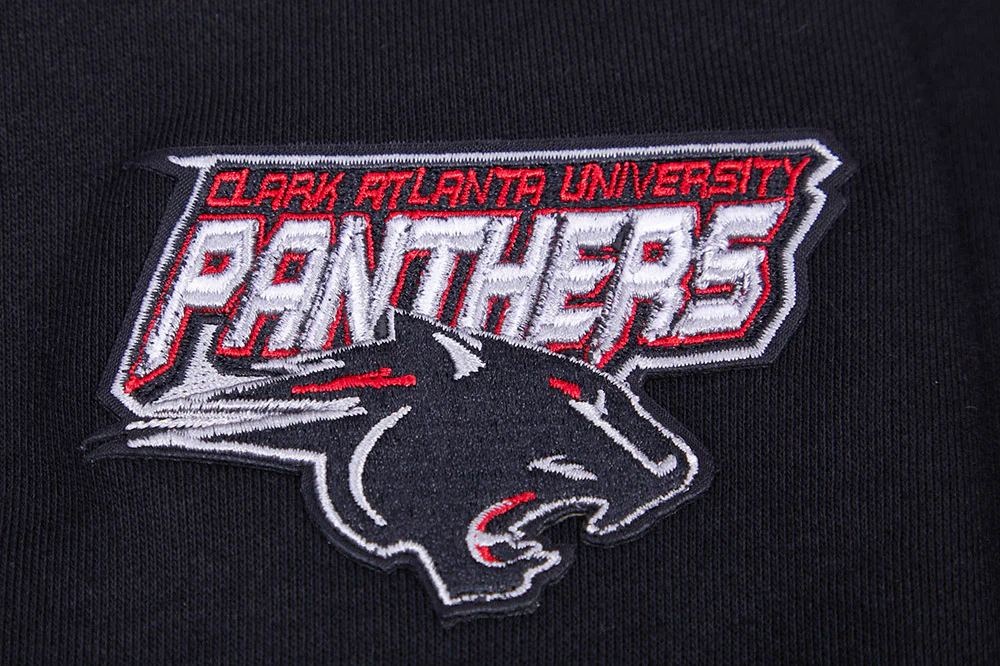 COLLEGE CLARK ATLANTA UNIVERSITY CLASSIC WOMEN'S FLC CREWNECK (BLACK) - Image 6