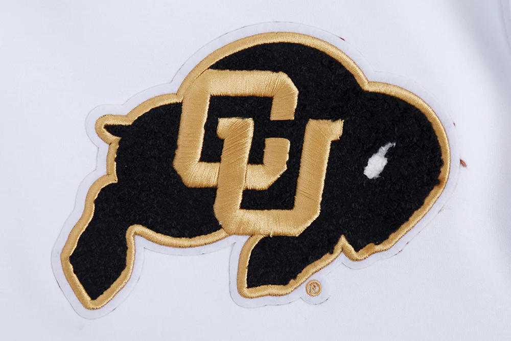 UNIVERSITY OF COLORADO CLASSIC MEN'S PULLOVER HOODIE (WHITE) - Image 5