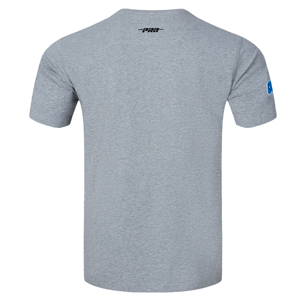 CHEYNEY UNIVERSITY CLASSIC MEN'S STACKED LOGO TEE (HEATHER GRAY/BLACK) - Image 10