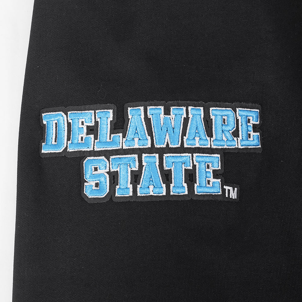 COLLEGE DELAWARE STATE UNIVERSITY CLASSIC MEN'S DK FZ PO HOODIE (BLACK) - Image 6