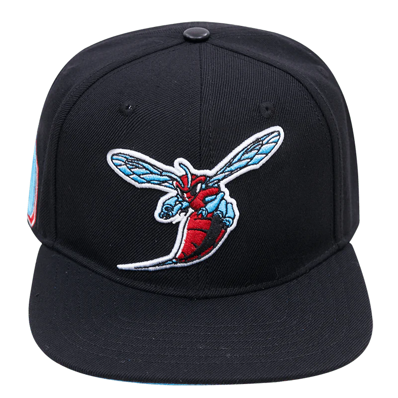DELAWARE STATE UNIVERSITY CLASSIC UNISEX WOOL SNAPBACK HAT (BLACK)