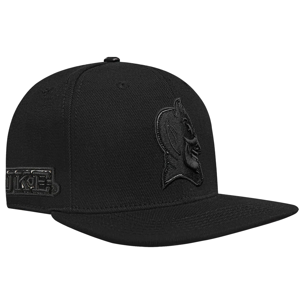DUKE UNIVERSITY TRIPLE BLACK SNAPBACK (TRIPLE BLACK) - Image 5