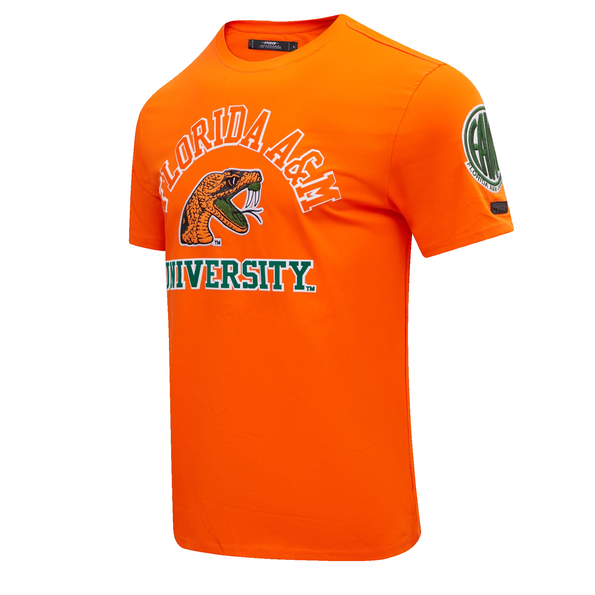 FLORIDA A&M UNIVERSITY CLASSIC MEN'S STACKED LOGO TEE (HEATHER GREY) - Image 10