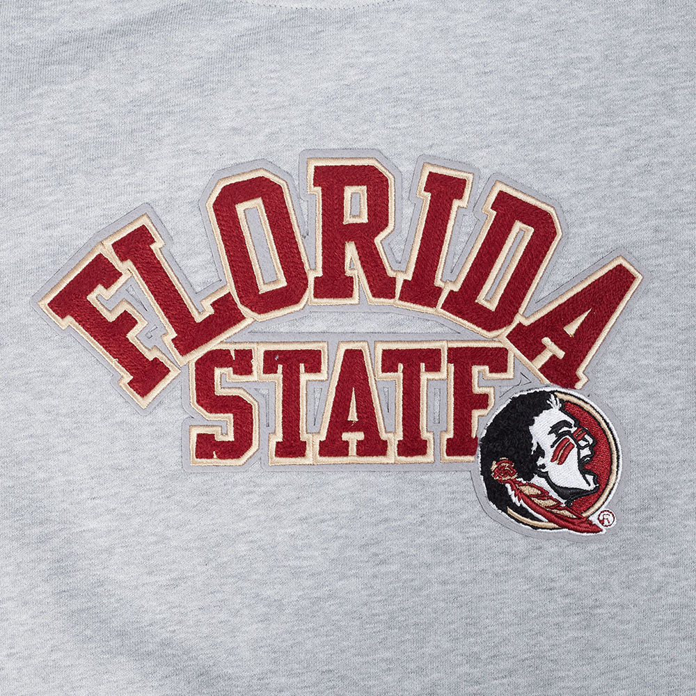 COLLEGE FLORIDA STATE UNIVERSITY CLASSIC WOMEN'S FLC CREWNECK (HEATHER GREY) - Image 5