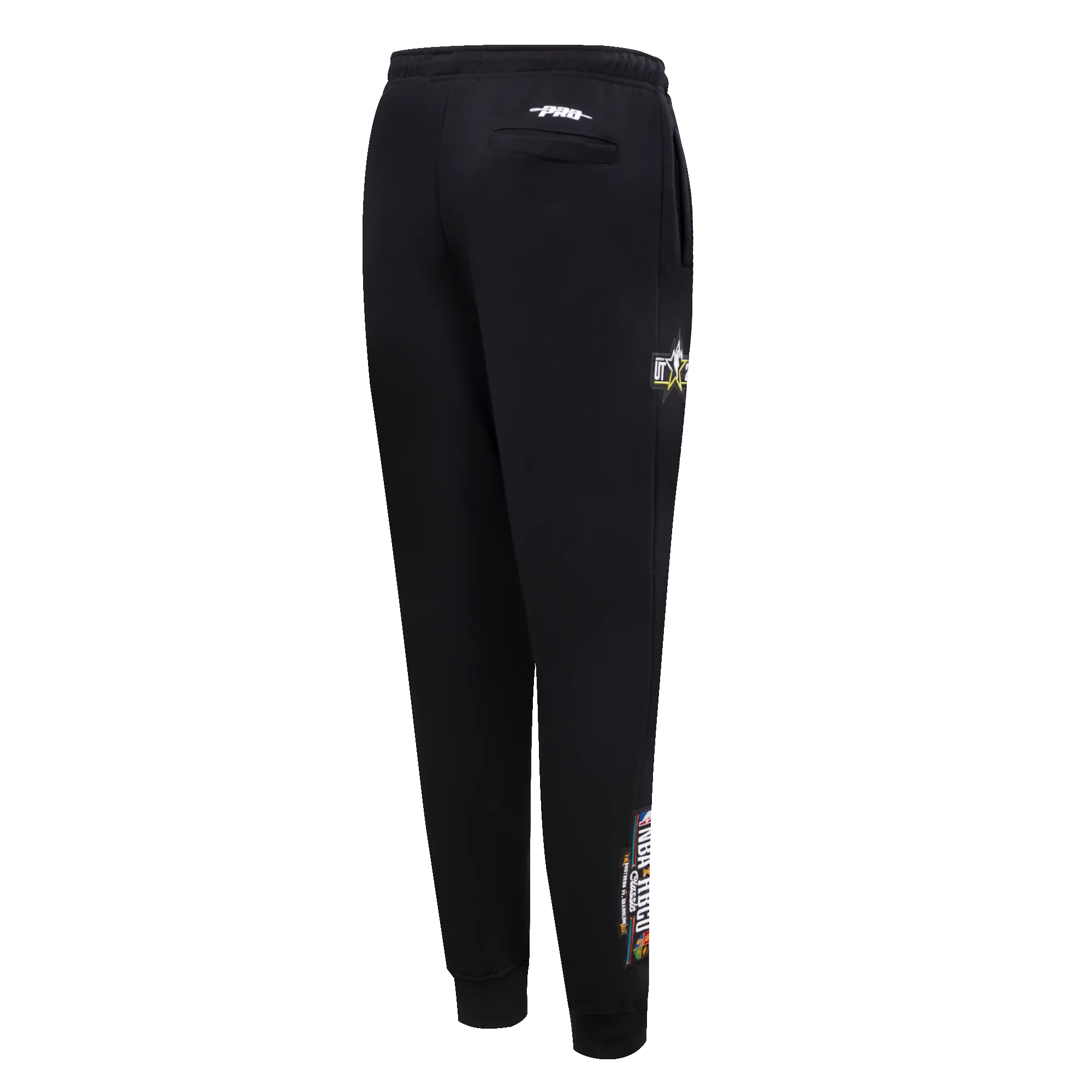 NBA X HBCU ALL STAR 2023 WOMEN'S GRAMBLING FLC SWEATPANT (BLACK) - Image 3
