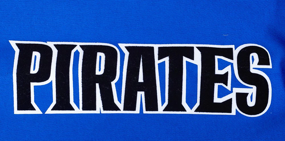 HAMPTON UNIVERSITY CLASSIC MEN'S STACKED LOGO FLEECE CREWNECK (ROYAL BLUE) - Image 7