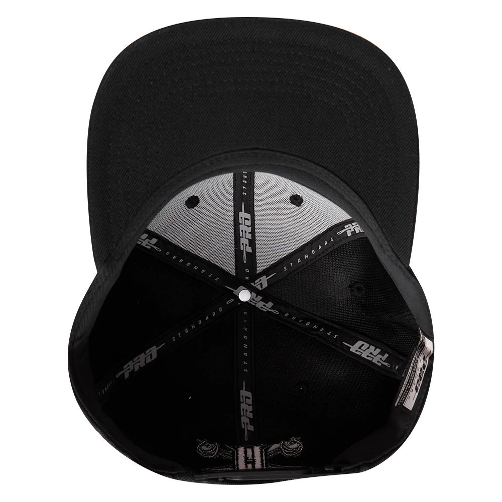HAMPTON UNIVERSITY NEUTRAL WOOL SNAPBACK (BLACK) - Image 6