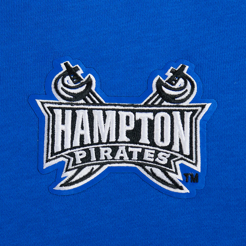 COLLEGE HAMPTON UNIVERSITY WINGSPAN WOMEN'S FLC CREWNECK (ROYAL BLUE) - Image 7