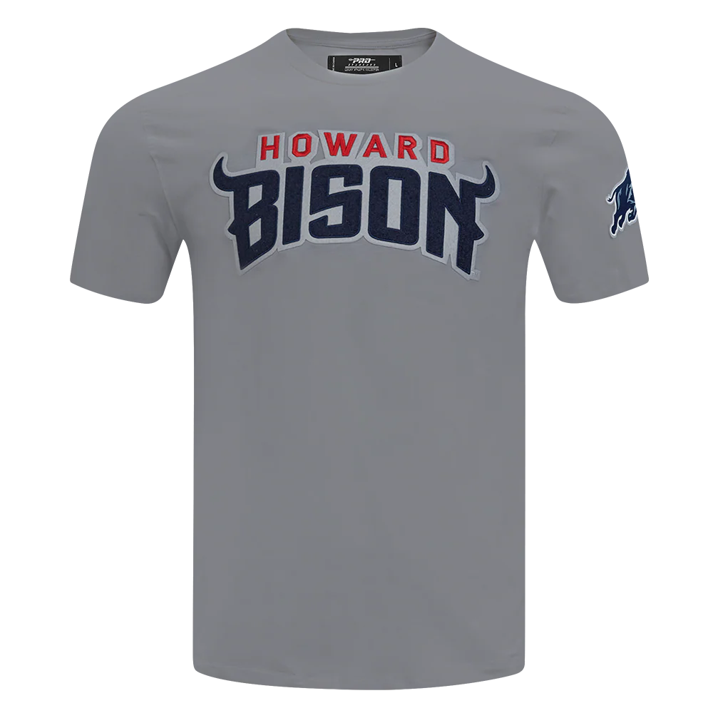 HOWARD UNIVERSITY CLASSIC MEN'S TEE (GRAY)