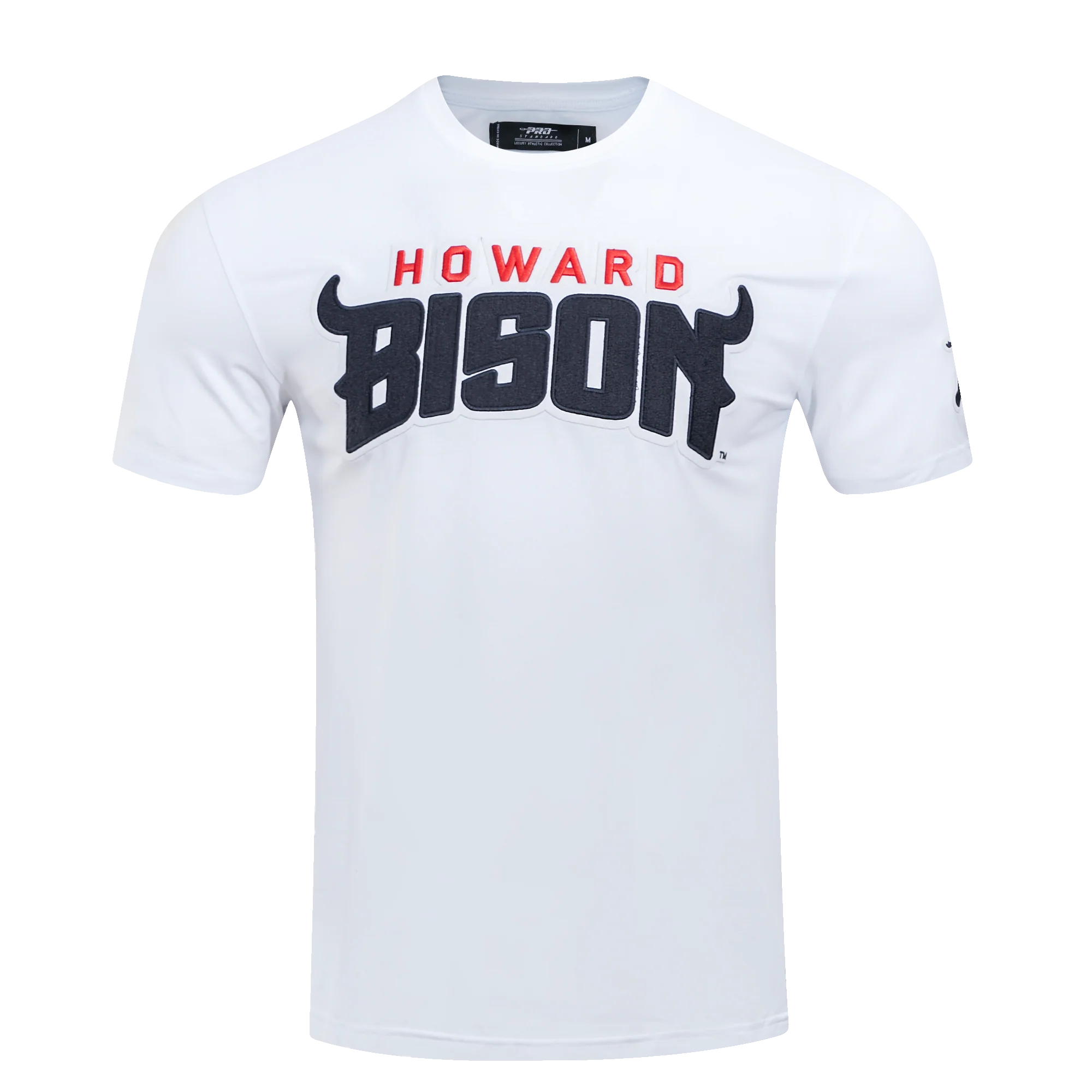 HOWARD UNIVERSITY CLASSIC MEN'S TEE (WHITE) - Image 8