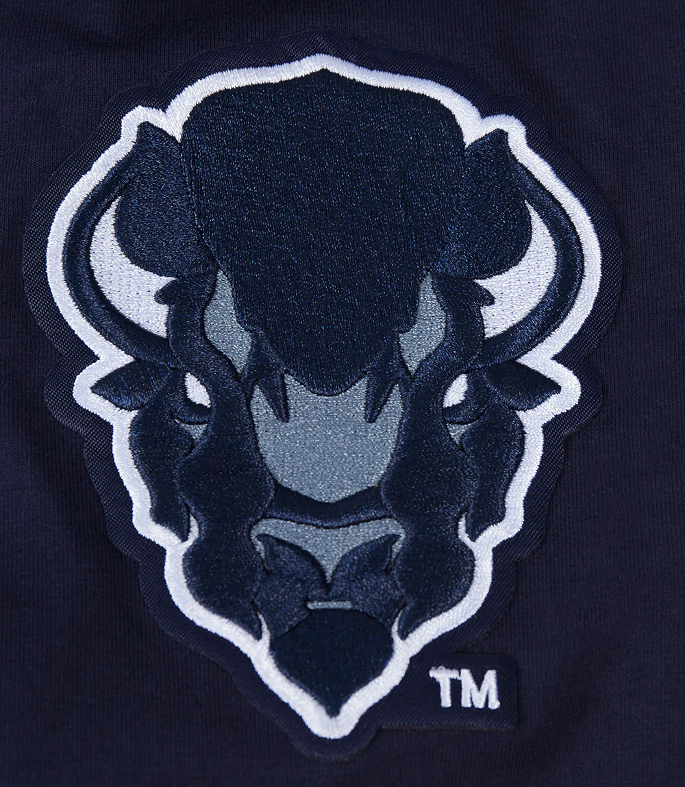 COLLEGE HOWARD UNIVERSITY CREST EMBLEM MEN'S SJ TEE (MIDNIGHT NAVY) - Image 7