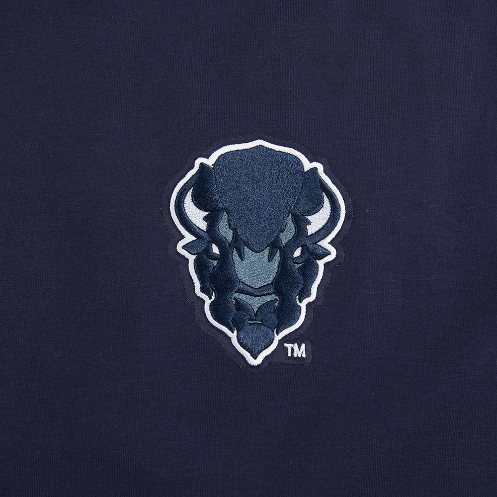 COLLEGE HOWARD UNIVERSITY WINGSPAN WOMEN'S SJ BOXY TEE (MIDNIGHT NAVY) - Image 6