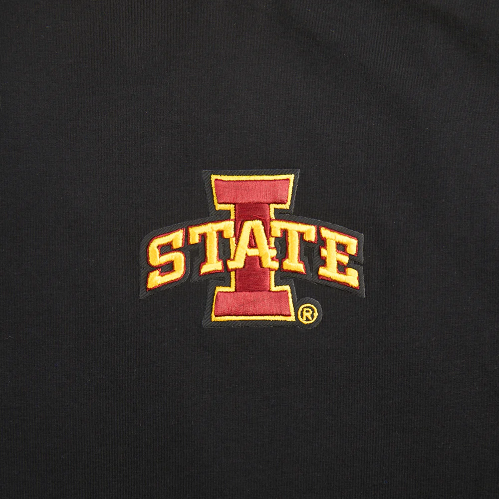 COLLEGE IOWA STATE UNIVERSITY WINGSPAN WOMEN'S SJ BOXY TEE (BLACK) - Image 7