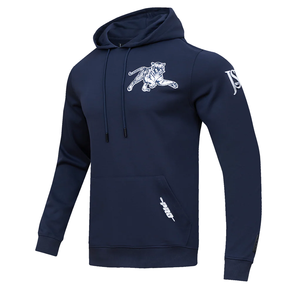 JACKSON STATE UNIVERSITY CLASSIC MEN'S PULLOVER HOODIE (MIDNIGHT NAVY) - Image 3