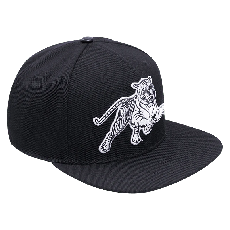 JACKSON STATE UNIVERSITY CLASSIC UNISEX WOOL SNAPBACK HAT (BLACK) - Image 2