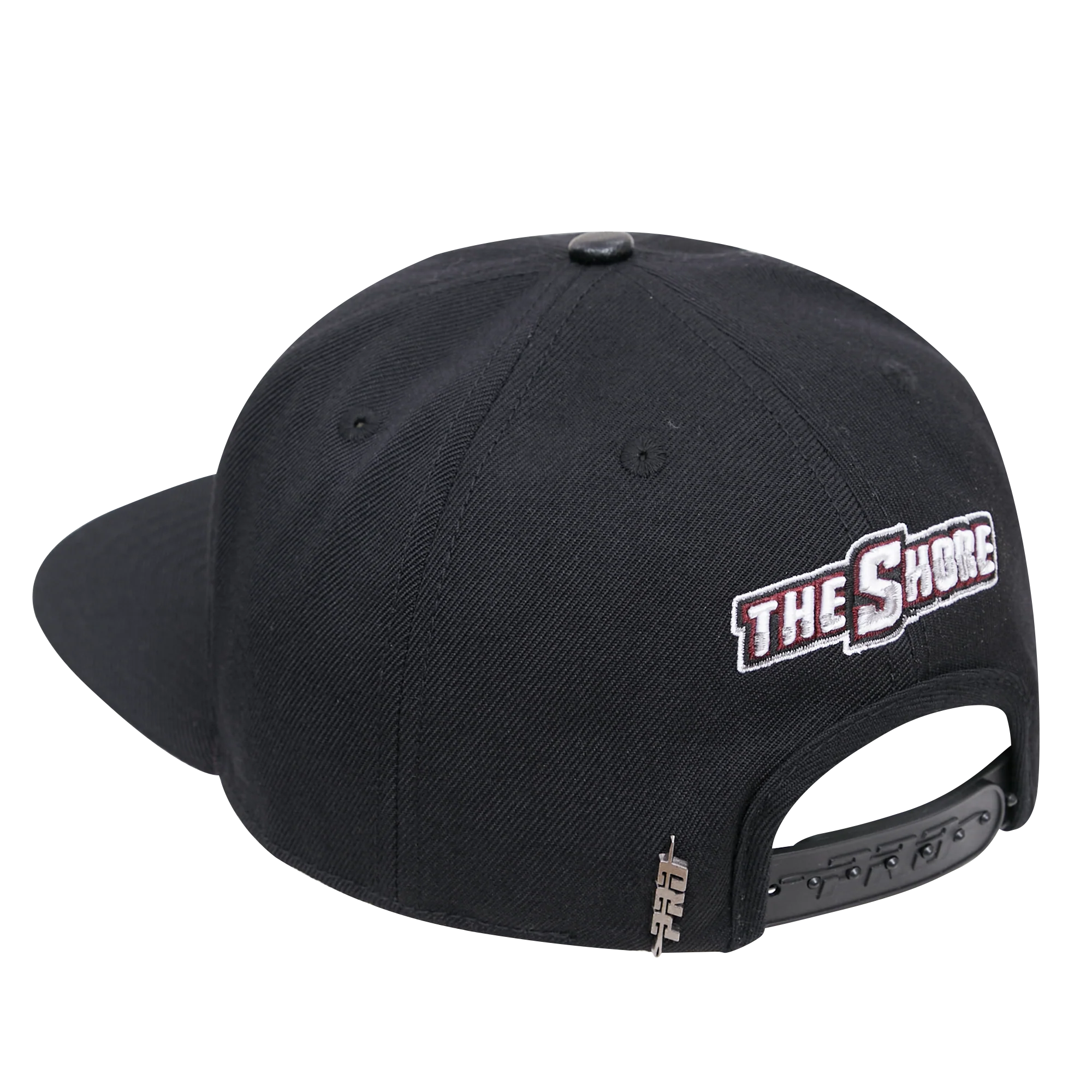 MARYLAND EASTERN SHORE CLASSIC UNISEX WOOL SNAPBACK HAT (BLACK) - Image 2