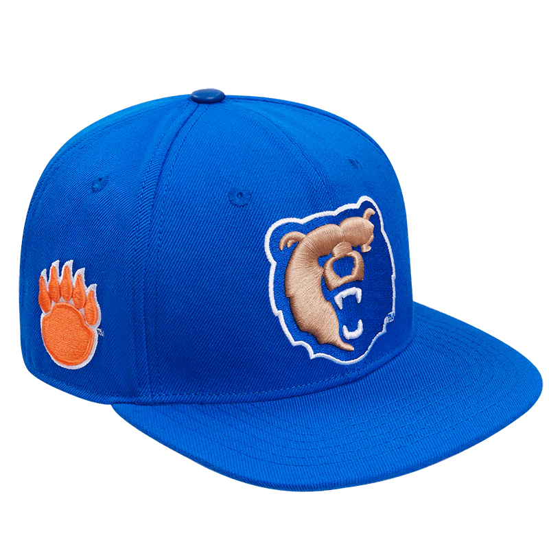 MORGAN STATE UNIVERSITY CLASSIC UNISEX WOOL SNAPBACK HAT (ROYAL BLUE) - Image 2