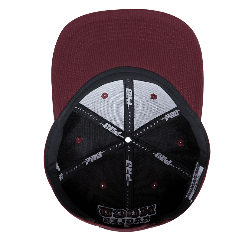 NORTH CAROLINA CENTRAL UNIVERSITY CLASSIC UNISEX STACKED LOGO SNAPB (WINE) - Image 5
