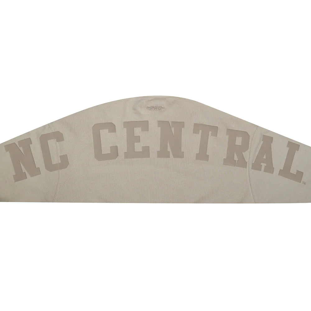 COLLEGE NORTH CAROLINA CENTRAL UNIVERSITY WINGSPAN WOMEN'S FLC CREWNECK (TAUPE) - Image 9