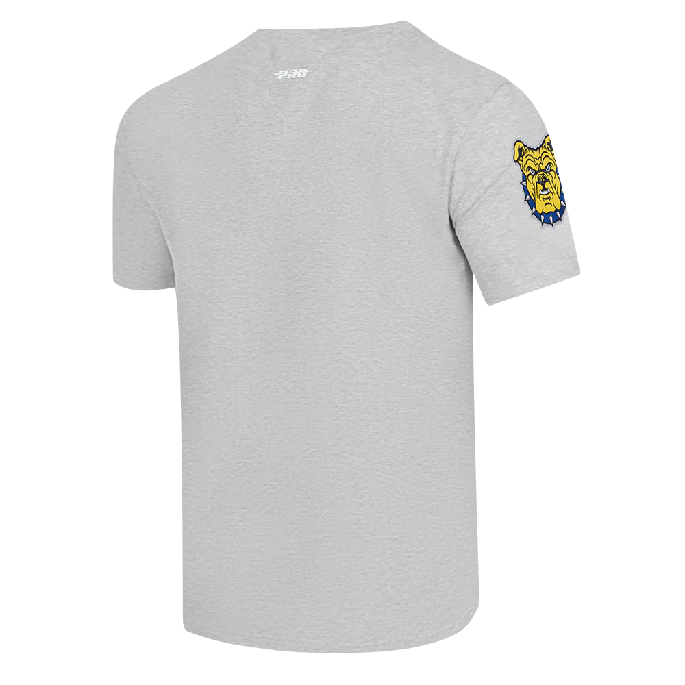 NORTH CAROLINA A&T STATE UNIVERSITY CLASSIC MEN'S STACKED LOGO (HEATHER GREY) - Image 4