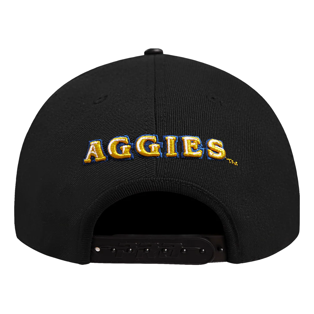 NORTH CAROLINA A&T STATE UNIVERSITY CLASSIC PRIMARY LOGO WOO (BLACK) - Image 4